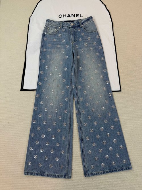 Louis Vuitton Well - detailed Jeans with Stylish Design