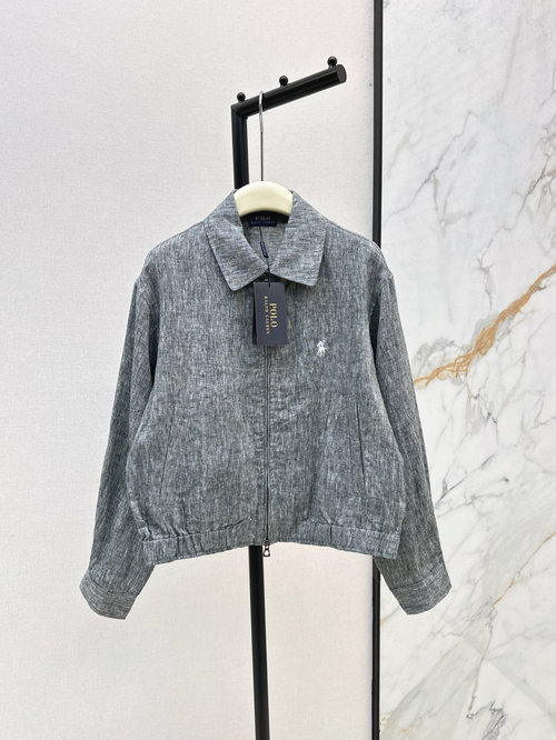 Polo Ralph Lauren Stylish Embroidered Jacket with Relaxed Fit