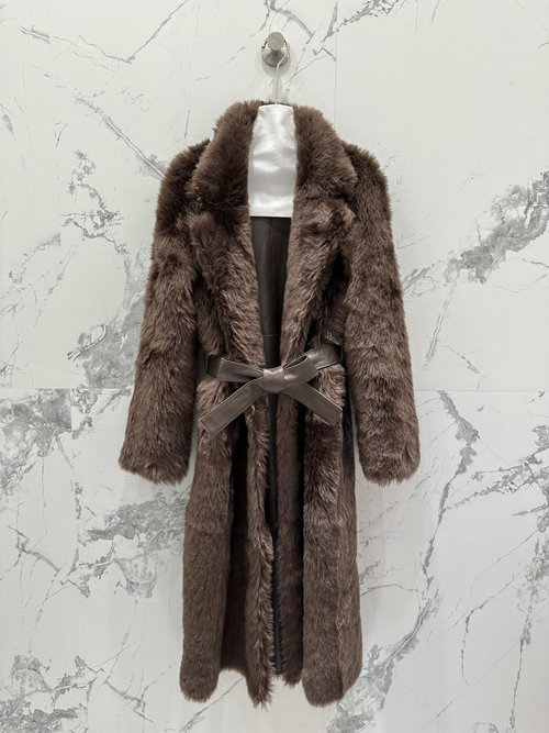 Brunello Cucinelli Imported Merino Fur Coat: Classic and Elegant