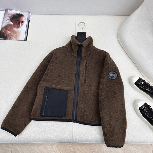 Canada Goose Eco-Friendly Teddy Sports Hoodie, Soft & Warm
