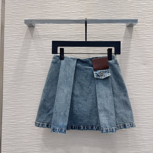 Loewe New Vintage Denim Skirt, Cool and Comfortable