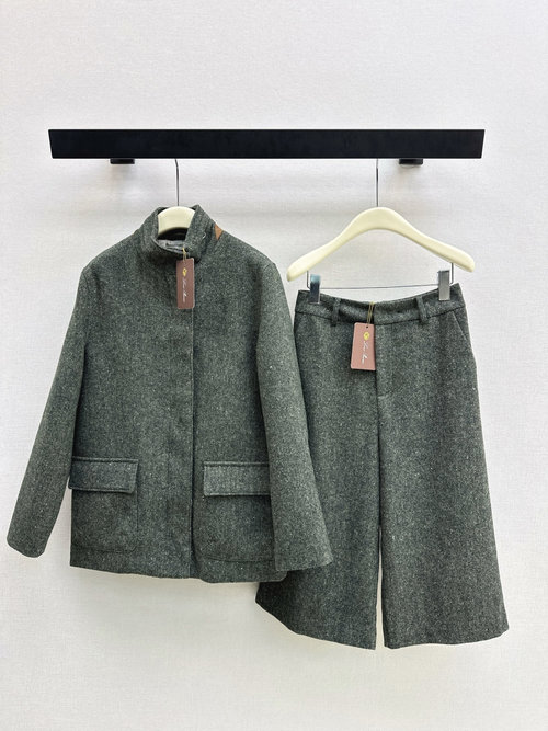 Loro Piana Relaxed Old-Money Style Wool Suit Jacket