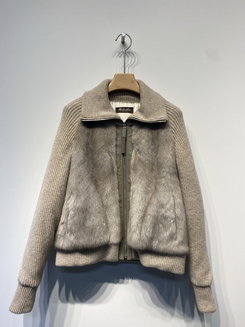 Loro Piana Luxurious Outerwear Made of Mink, Cashmere and Goose Down