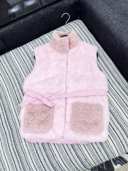 Moncler Minimalist Fur - Spliced Down Vest, Timeless and Practical