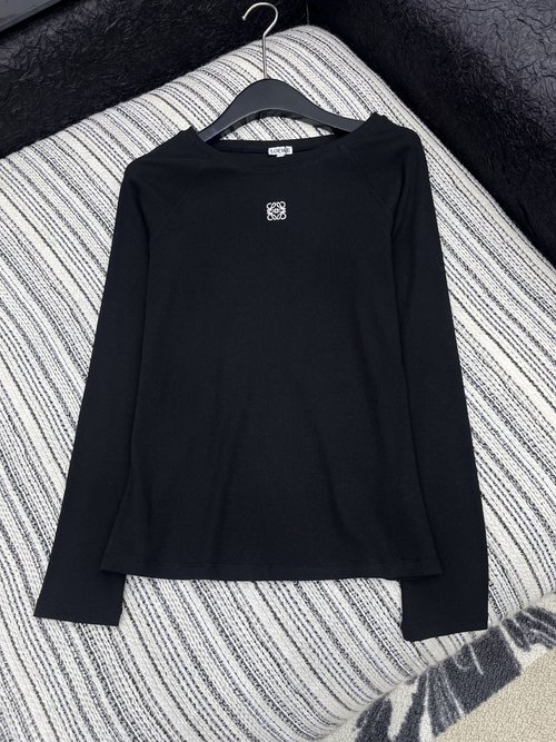 Loewe Cloud Comfort Series High-Elasticity Base Layer for Daily Wear with Embroidery