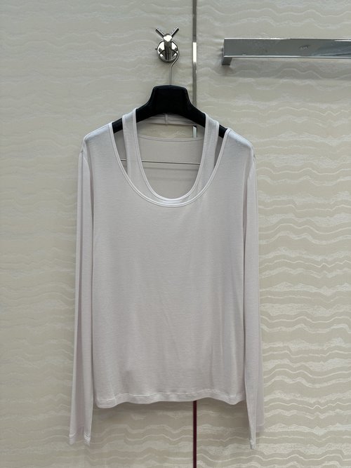 The Row Elegant Two-Piece Halter Top with Tapered Design for Comfort