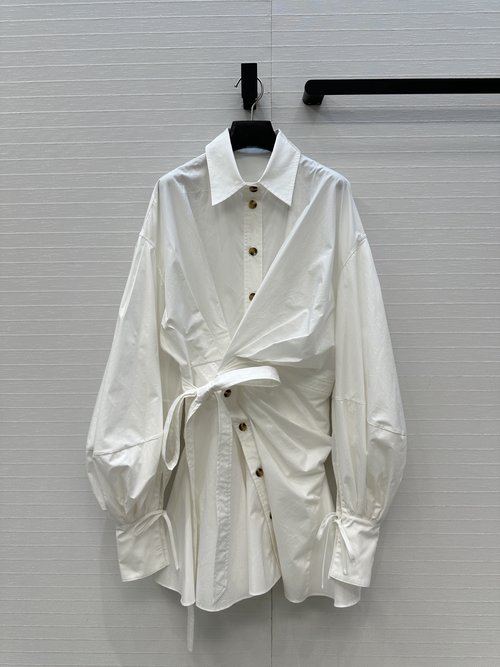 Zimmermann Early Autumn Irregular Pleated Cotton Dress, Elegant and Romantic