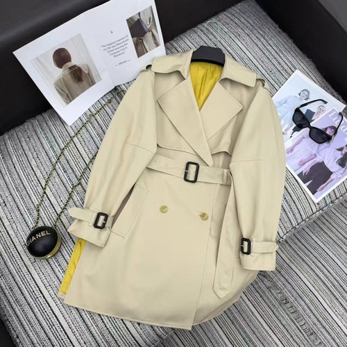 Givenchy Star-inspired Windbreaker with Belt and Loose Fit 