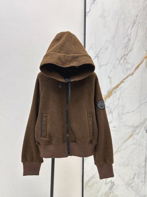 Canada Goose Cannad Woolen Sportswear Hoodie for Optimal Warmth