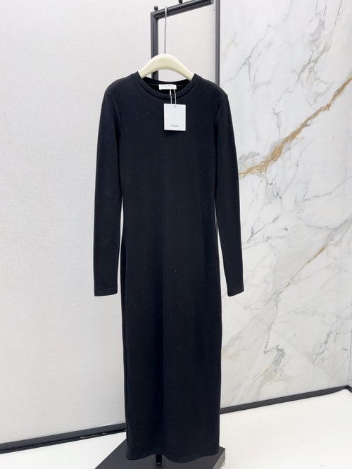 The Row Imported Fleece Lined Dress, Suitable for Layering