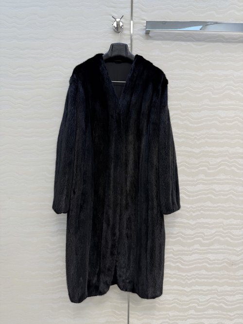 The Row Vintage-Inspired Pure Handmade Mink Coat