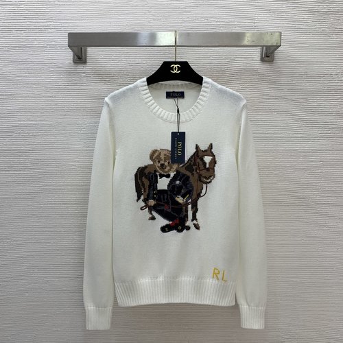 Polo Ralph Lauren Newly Launched Horse & Bear Themed Knit Sweater