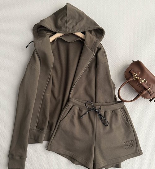 Loro Piana Olive Green Drawstring Shorts for Comfort