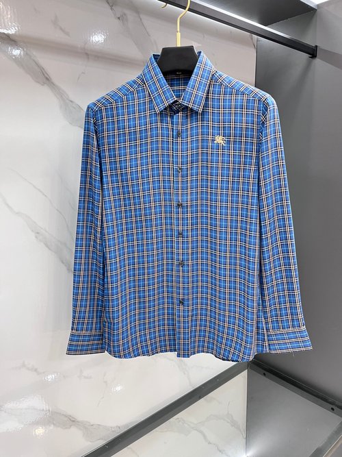 Burberry Original Quality Checked Shirt with Durability