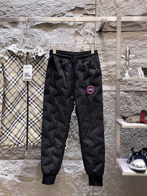 Canada Goose Thickened Down Pants for Outdoor Warmth