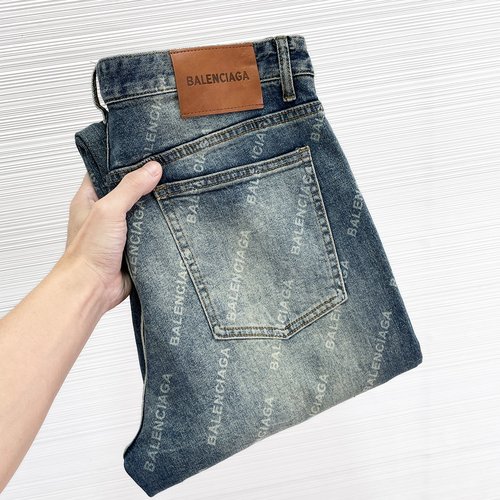 Balenciaga Authentic Wash Jeans, Soft & Stylish