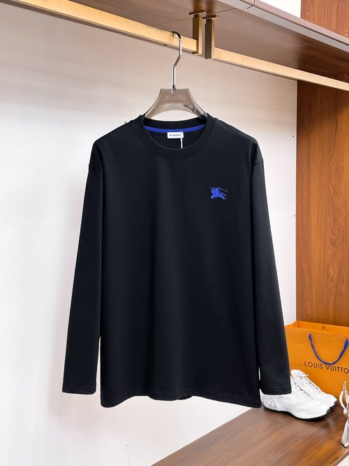 Burberry Special Sorona Fabric Long Sleeve T-Shirt