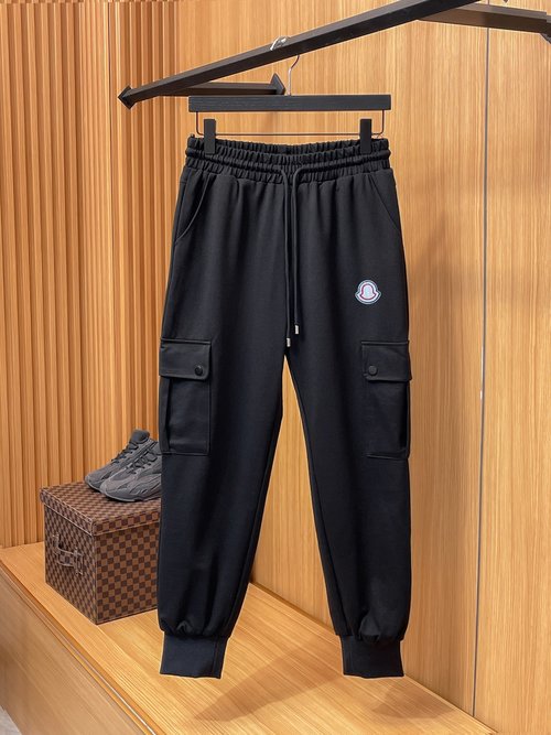 Moncler Thickened Warm Down Pants for Outdoor Use