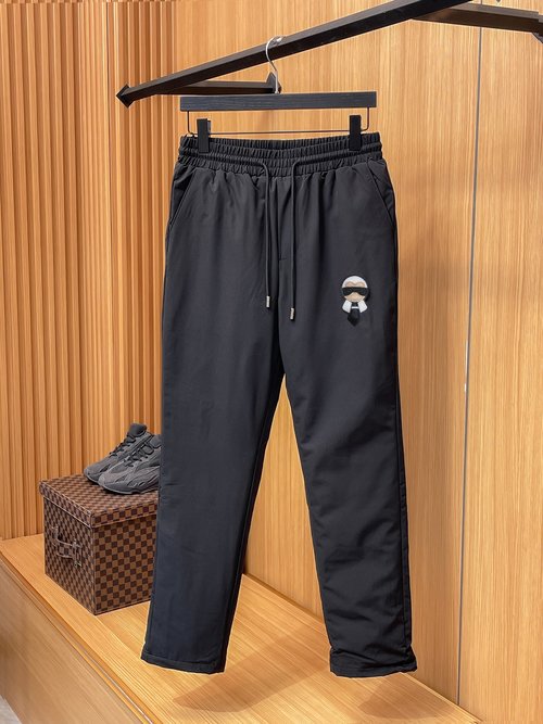 Fendi Lightweight Down Pants for Outdoor Warmth