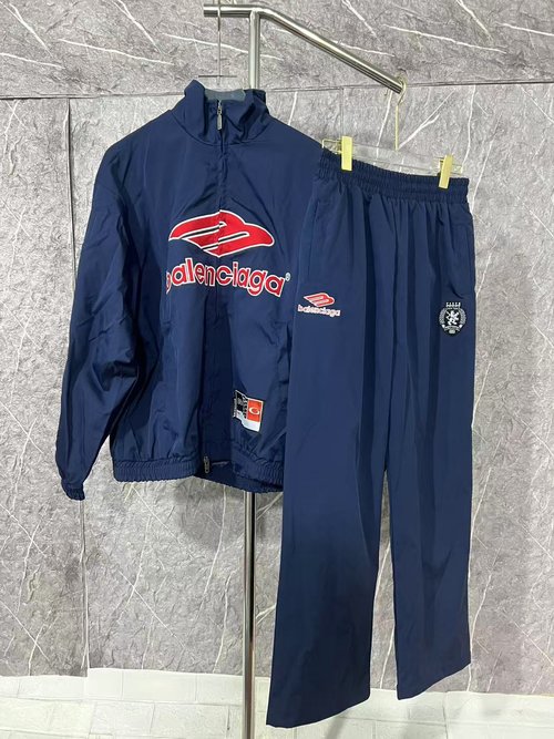 Balenciaga Embroidered Track Pants - Football Series