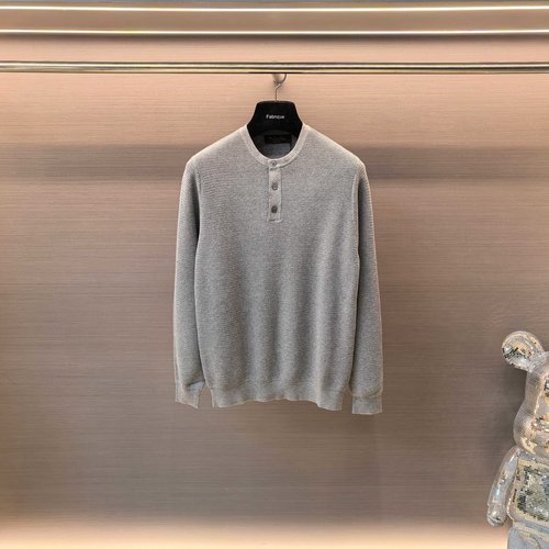 Loro Piana Fine Knit Long Sleeve Sweater with Good Quality