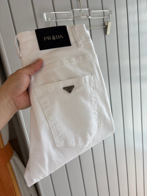 Prada Premium Jeans with Soft Handfeel and Good Fit