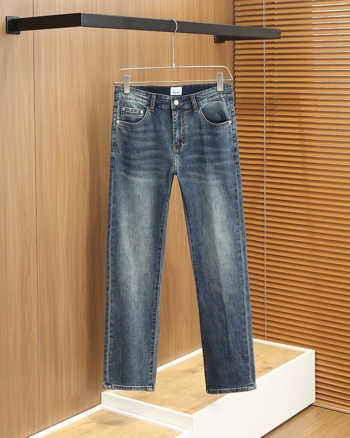 Burberry Classic Design Premium Cotton Casual Jeans