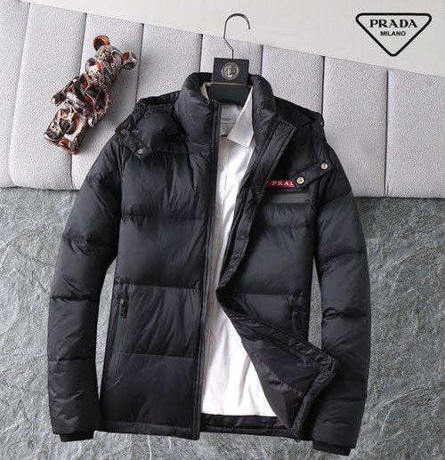 Prada Premium 90% Down Jacket with Classic Logo