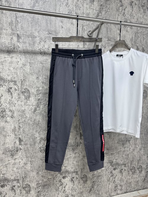 Prada Minimalist Casual Pants, Soft and Luxurious