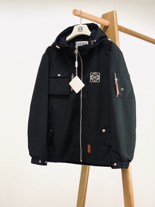 Loewe Stylish and Practical Hooded Jacket