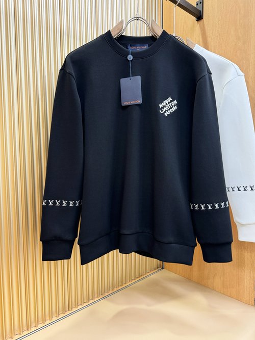Louis Vuitton Classic Logo Long-Sleeved Sweatshirt