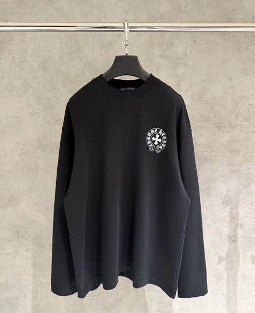Chrome Hearts Heavyweight Long Sleeve Sweatshirt T-Shirt