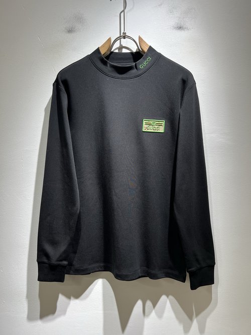 Gucci Cotton Round-Neck Long-Sleeve T-Shirt