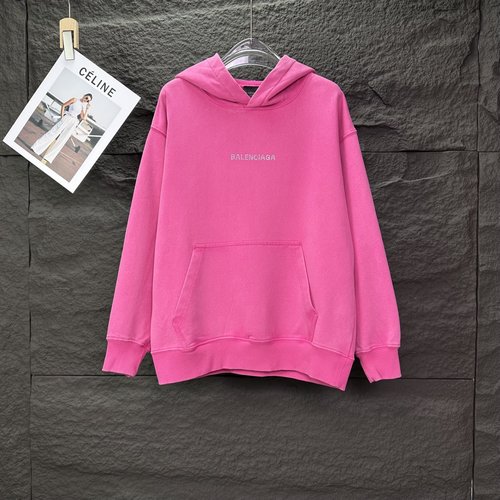 Balenciaga  Hoodie with Drill Letter Design