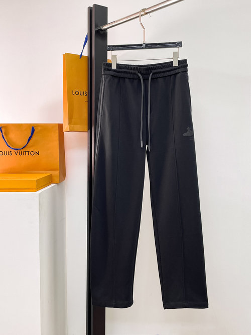 Vivienne Westhood Classic Logo Casual Pants with Custom Fabric