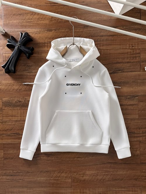 Gucci New Design Cotton Hoodie with Logo Embroidery