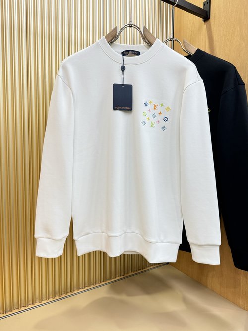 Louis Vuitton Classic Logo Long-sleeved Sweatshirt