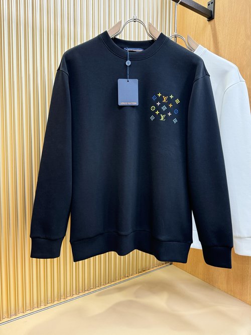 Louis Vuitton Classic Long-sleeved Logo Sweatshirt