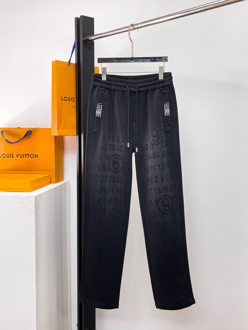 Maison Margiela New Arrival Logo Casual Pants with Custom Fabric