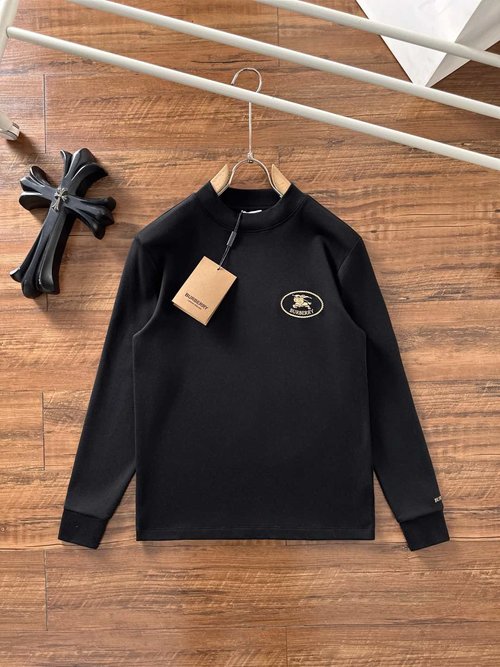 Burberry Fashionable Casual Long-Sleeved T-Shirt with Good Comfort