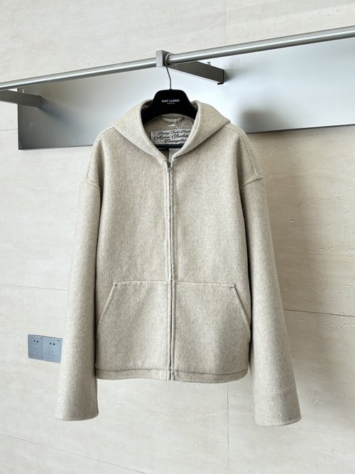 Dior Double-sided Cashmere Hooded Coat