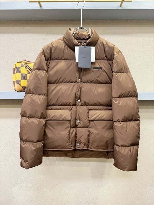 Prada Returnable Waterproof Padded Jacket, Warm and Stylish