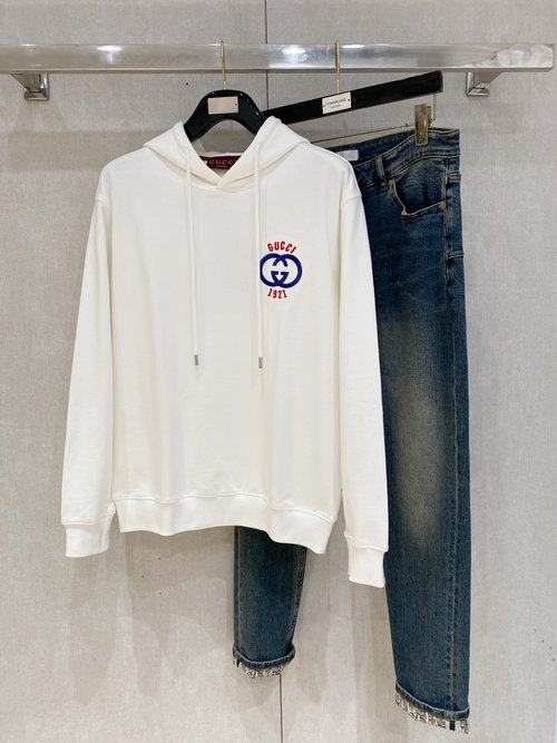 Gucci High - end Hooded Sweatshirt with Exquisite Craftsmanship