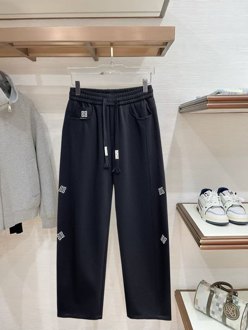Givenchy Pre-sale Casual Pants with Logo and Good Comfort