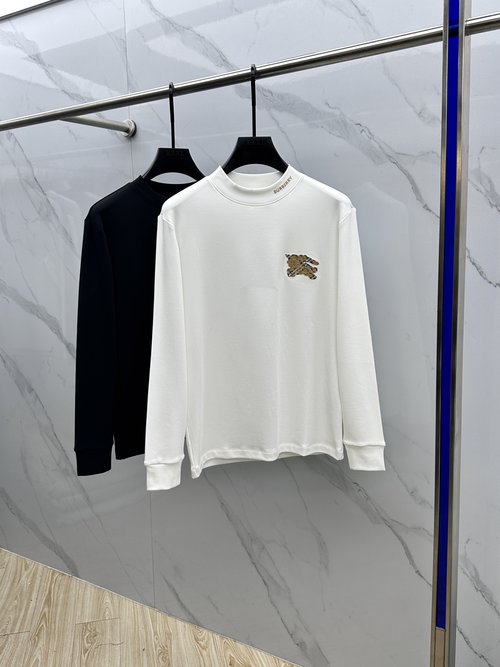 Burberry Warm Long-Sleeved Base Layer with Embroidered Logo