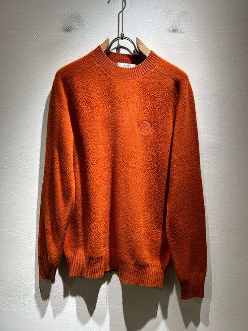 Hermes Upgraded Knit Wool Sweater with H Logo