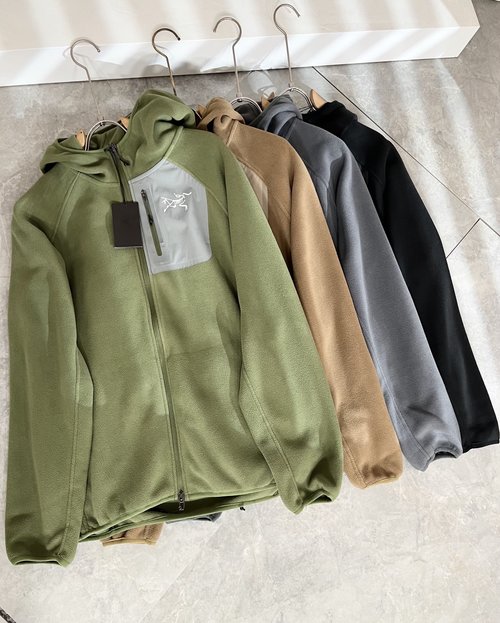 Canada Goose Soft Fleece Hoodie with Printed Logo