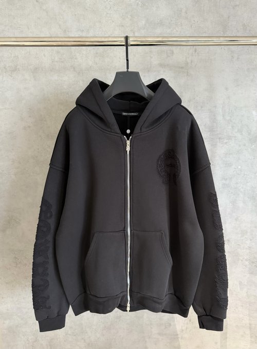 Chrome Hearts High-Quality Hoodie, Heavy Fabric & Stylish Laser Details