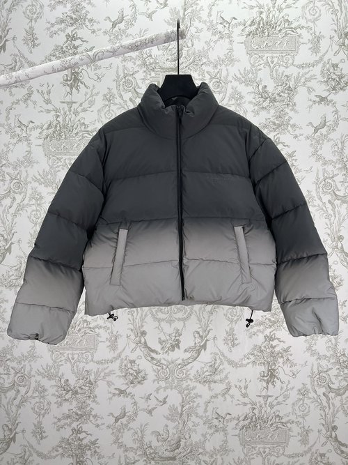 Alexander Wang Graduated Thick Collared Down Jacket