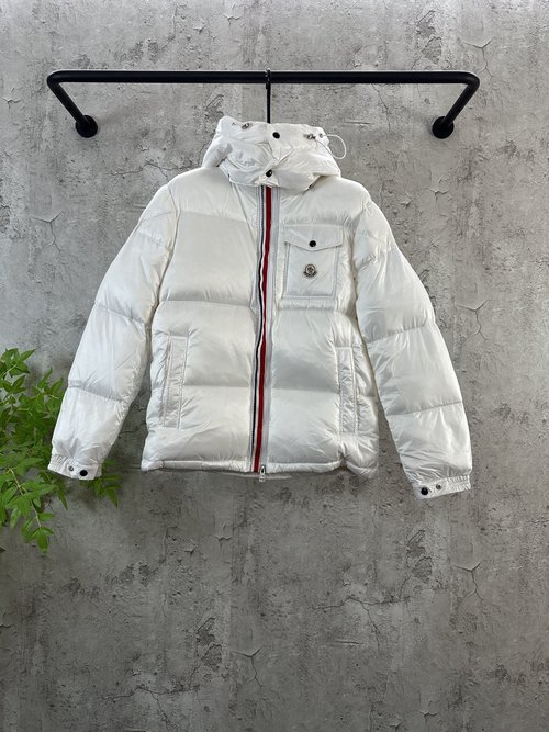 Moncler Premium Down Jacket with Premium Fabrics